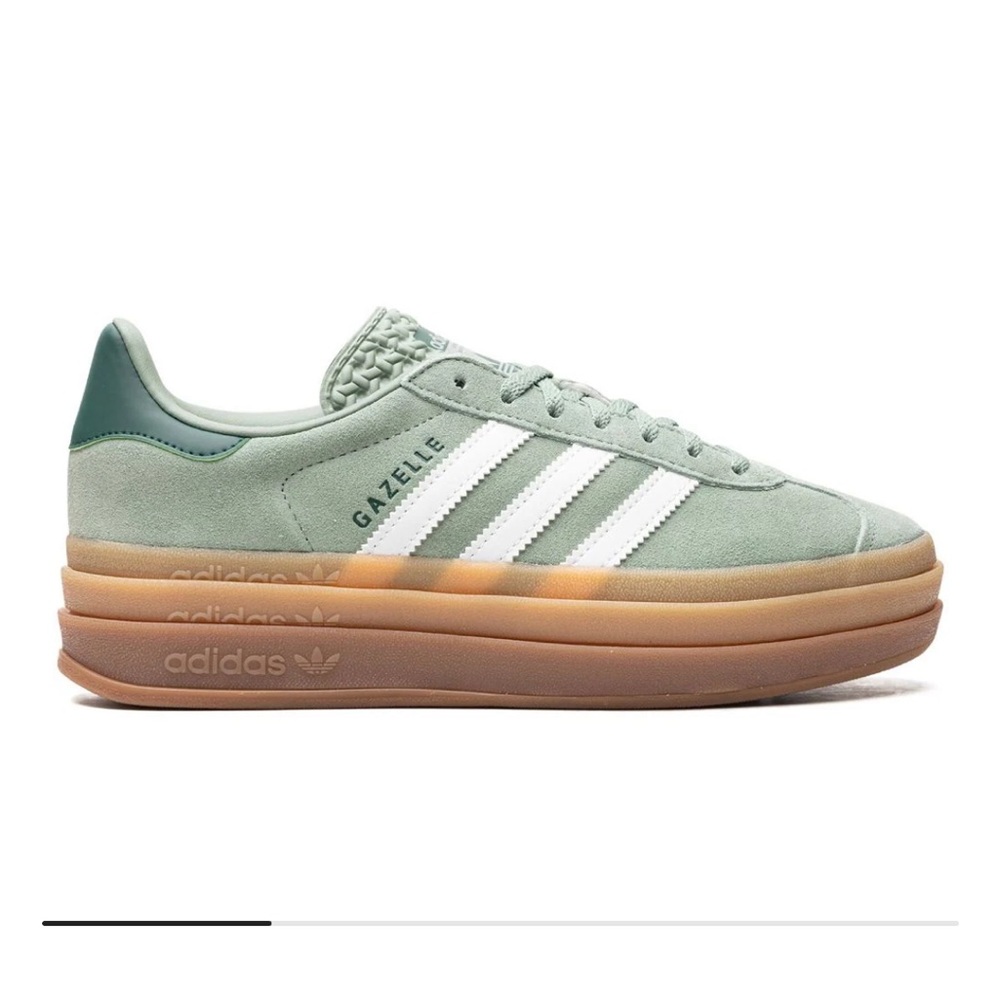 Gazelle Bold - Silver Green Gum - size 7.5